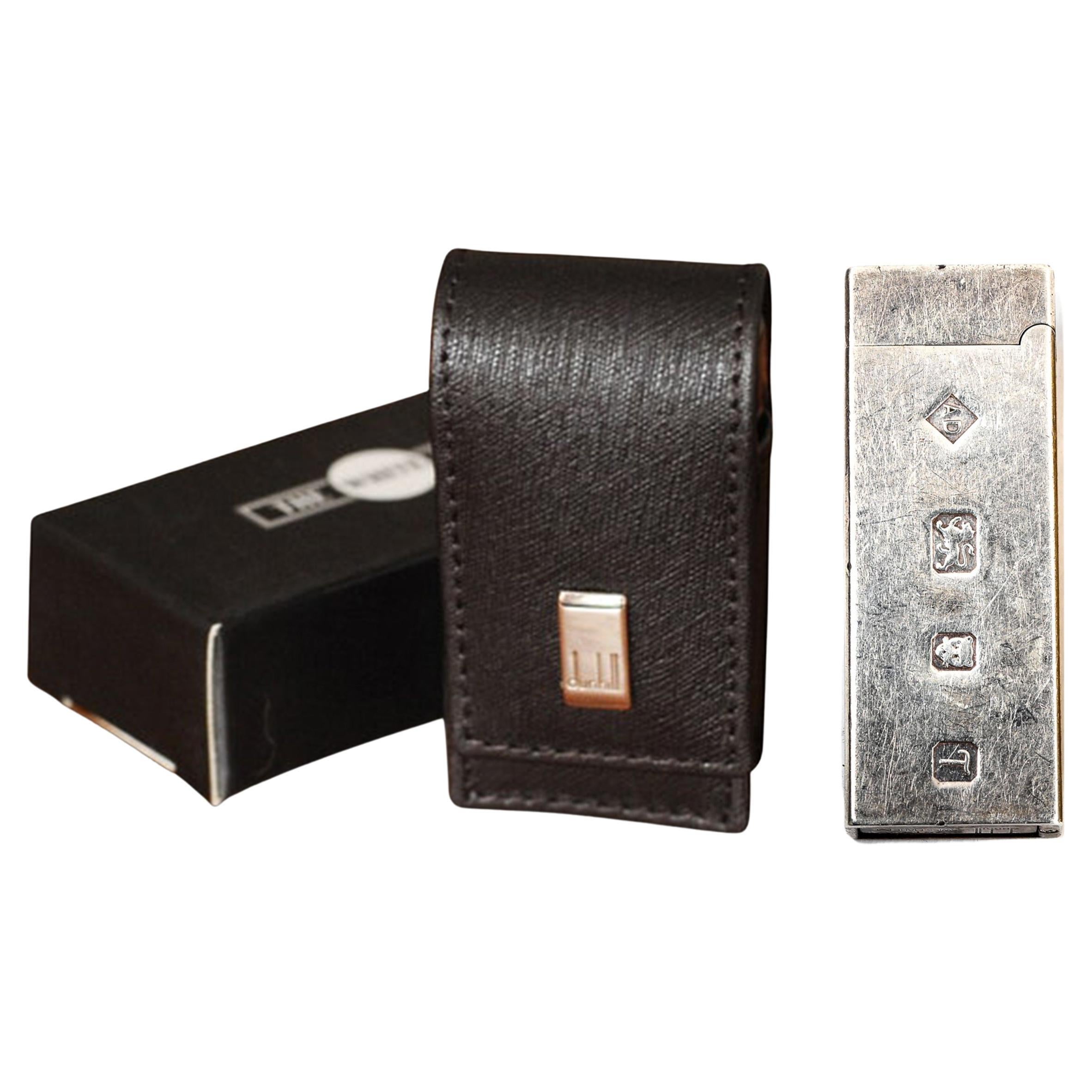 Alfred Dunhill Gemline Model Limited Editioned Solid Silver Hallmarked Lighter