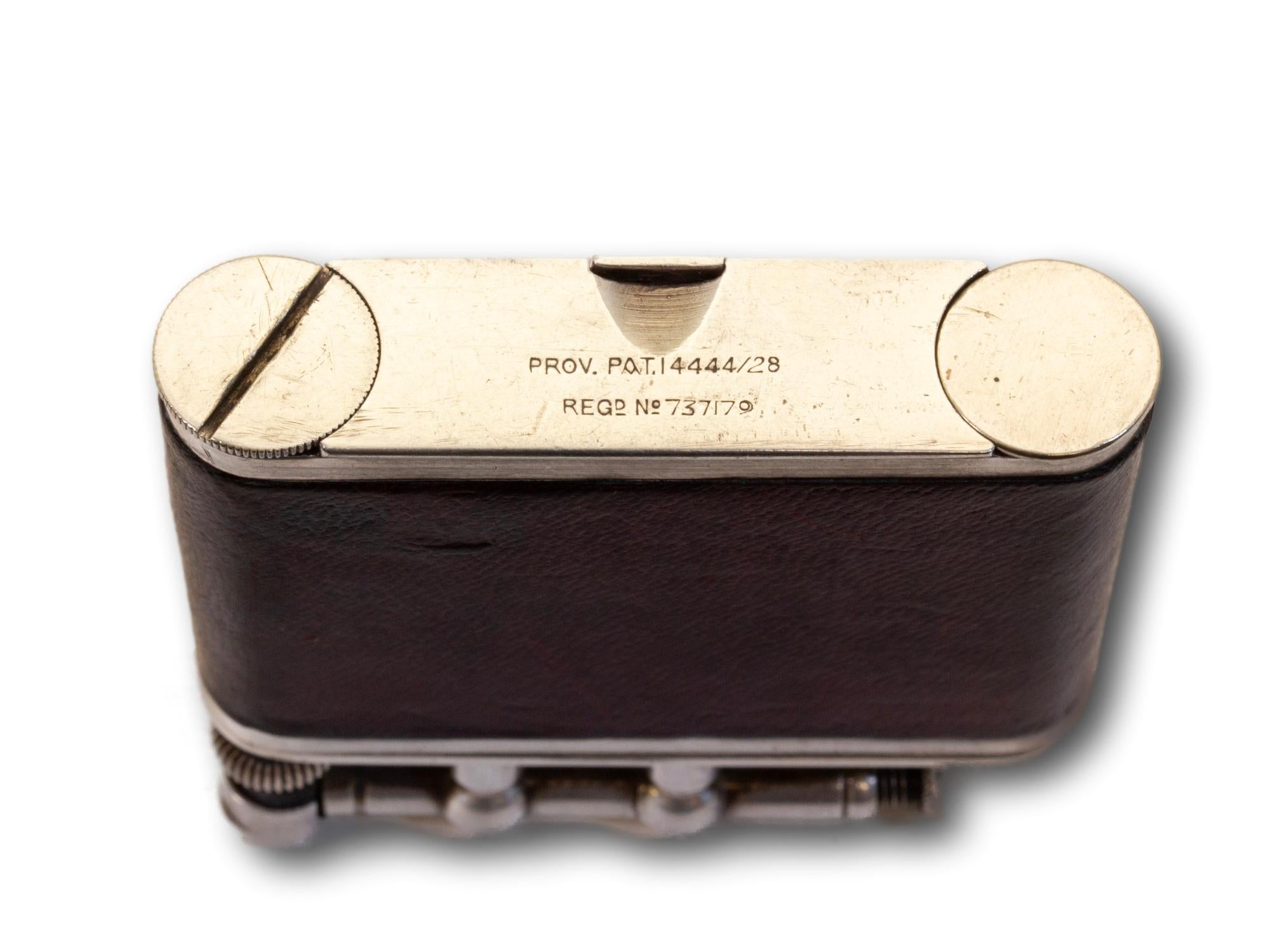 Alfred Dunhill Ladies Pocket Vanity Lighter with Secret Compartment and Lipstick For Sale 5