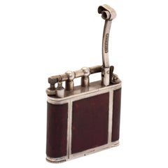 Alfred Dunhill Damen-Schminktischleuchter mit geheimem Fach und Lippenstift