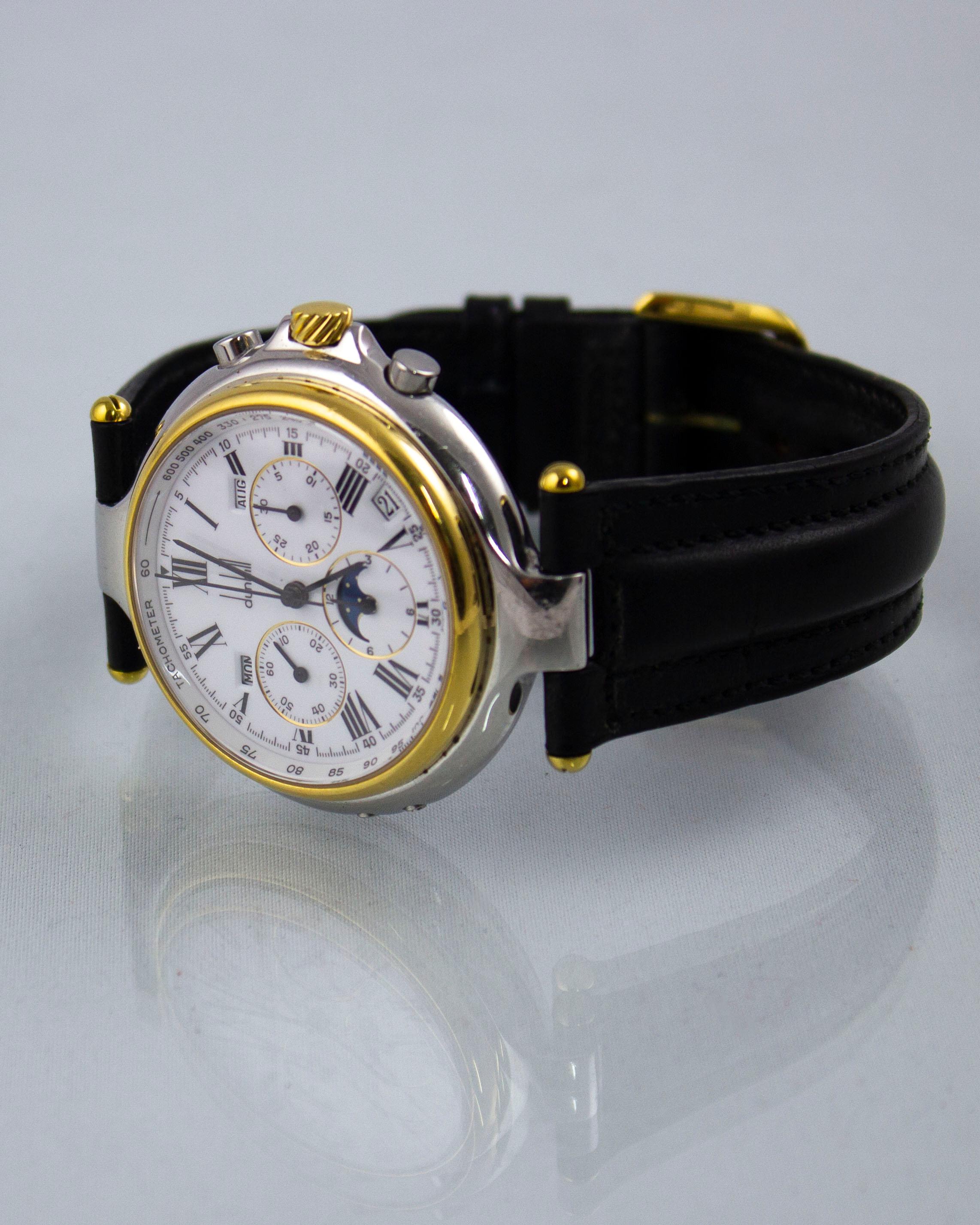 Questo eccezionale orologio da polso Alfred Dunhill 