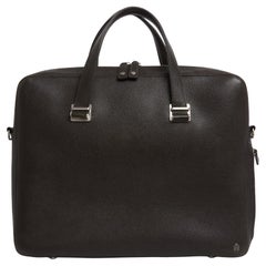 Alfred Dunhill Porte Document Cadogan Porte-documents en cuir vert foncé avec sangle