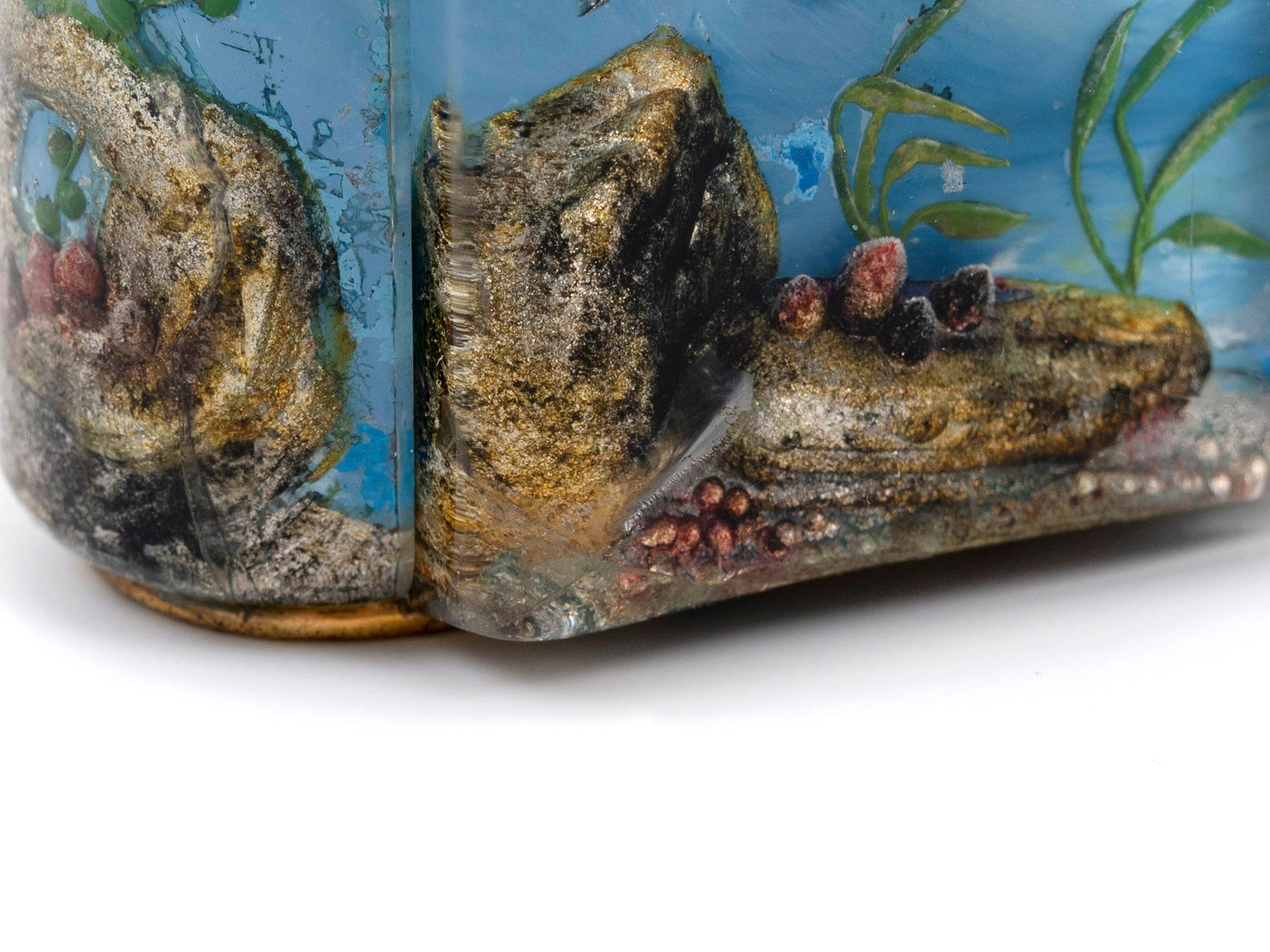 Alfred Dunhill, briquet aquarium de service, taille standard en vente 4