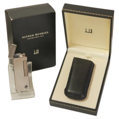 Alfred Dunhill Silver Plated Rollagas Cigarette Lighter
