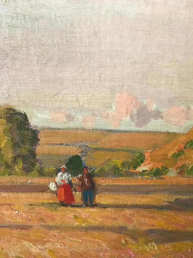 Alfred East - Chateau Gaillard, On The Seine A 19th ...