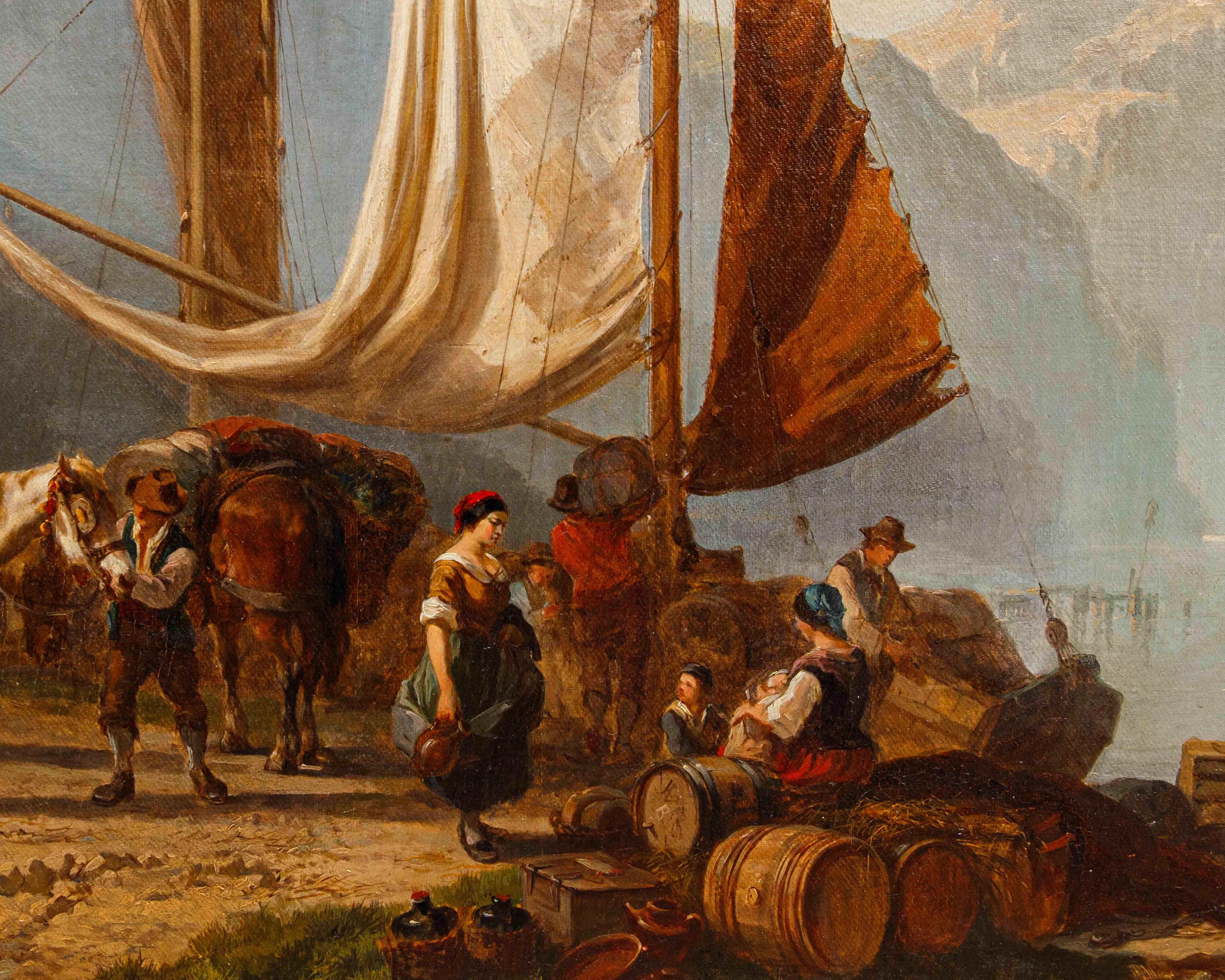 Di Alfred Edouard A. De Bylandt, All'imbarcadero im Angebot 2