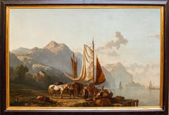 Di Alfred Edouard A. De Bylandt, All'imbarcadero