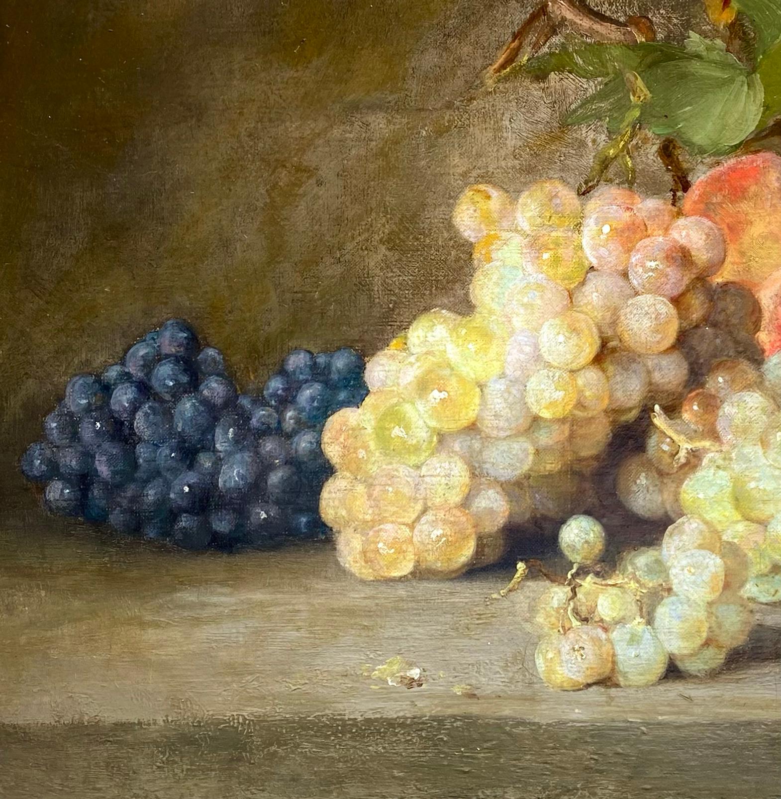 Alfred Édouard Tourillon
1871 - Livry-Gargan - 1942u2028
Peintre français

Pêches et raisins sur une corniche en pierre

Signature : signée en bas à droite 