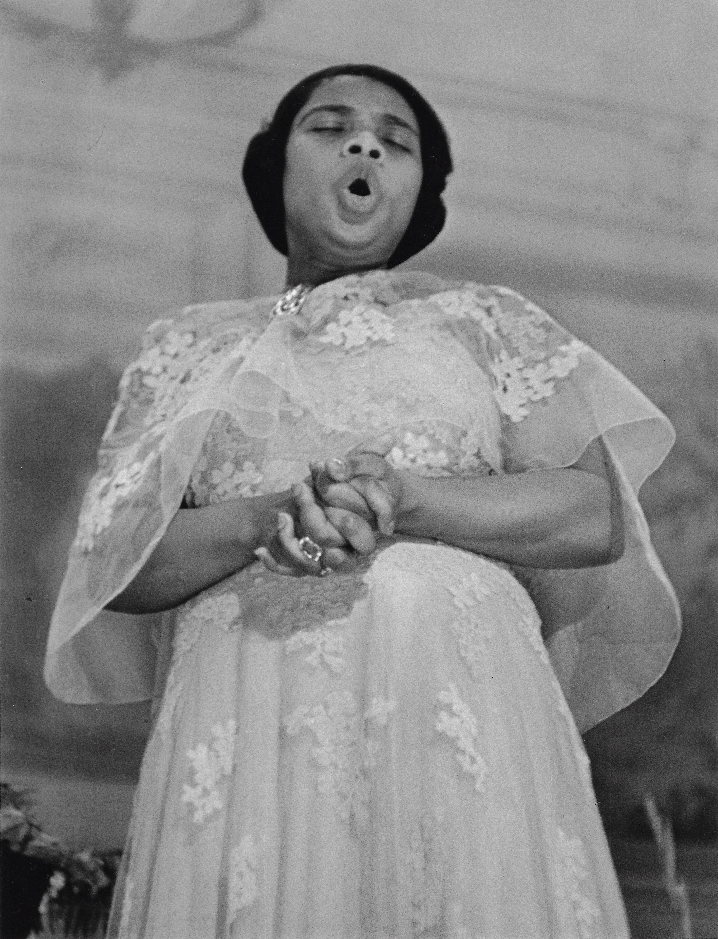 Marian Anderson at the Academy of Music, Philadelphia, Pennsylvania, May 5, 1938