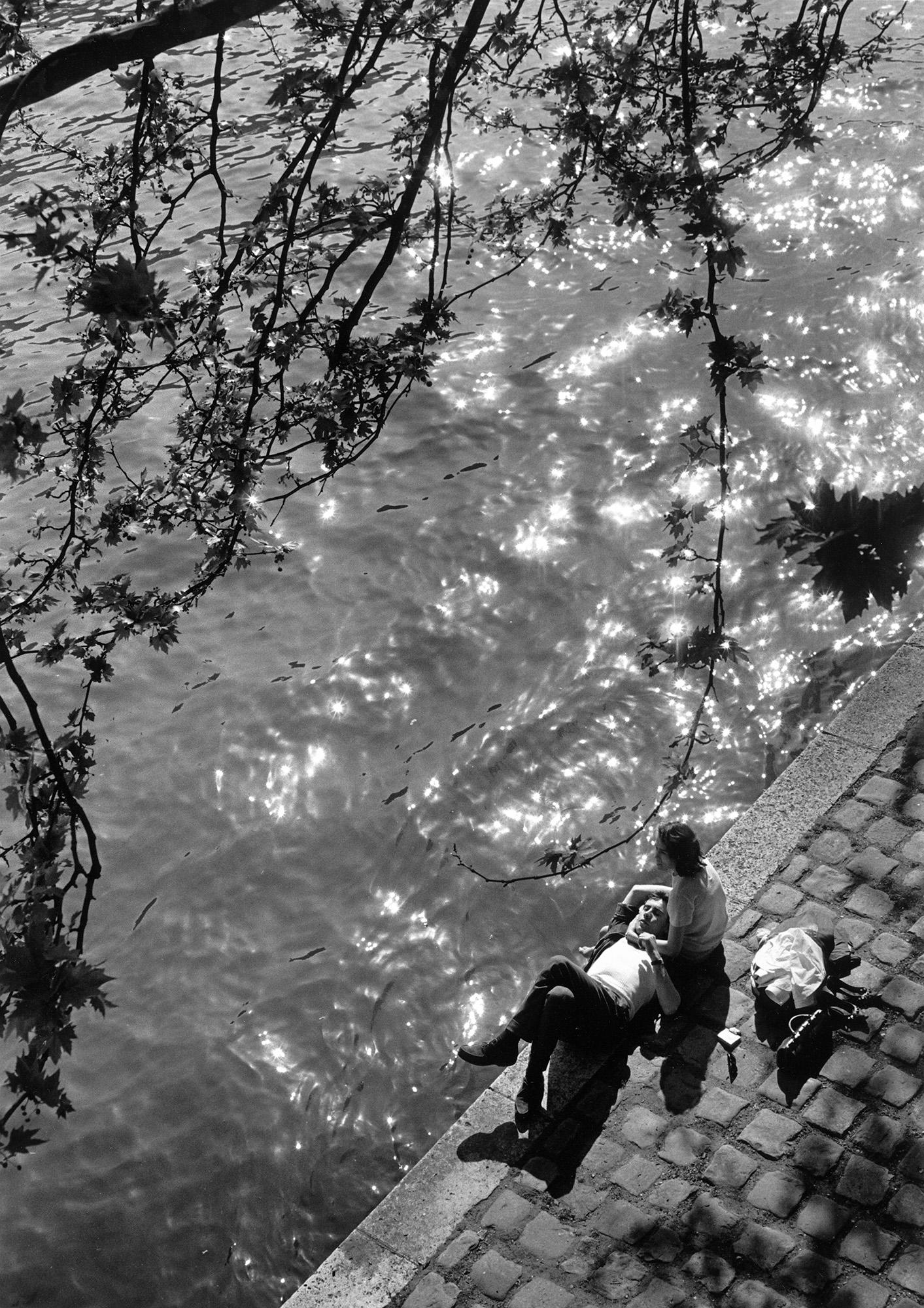 Siesta on the Right Bank, River Seine, Paris, 1964