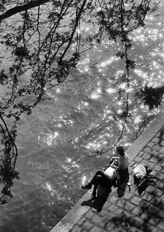 Siesta on the Right Bank, River Seine, Paris, 1964