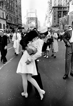 Vintage VJ Day, Times Square, NY, August 14, 1945