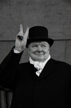 Vintage Winston Churchill, Liverpool, 1951 - Alfred Eisenstaedt 