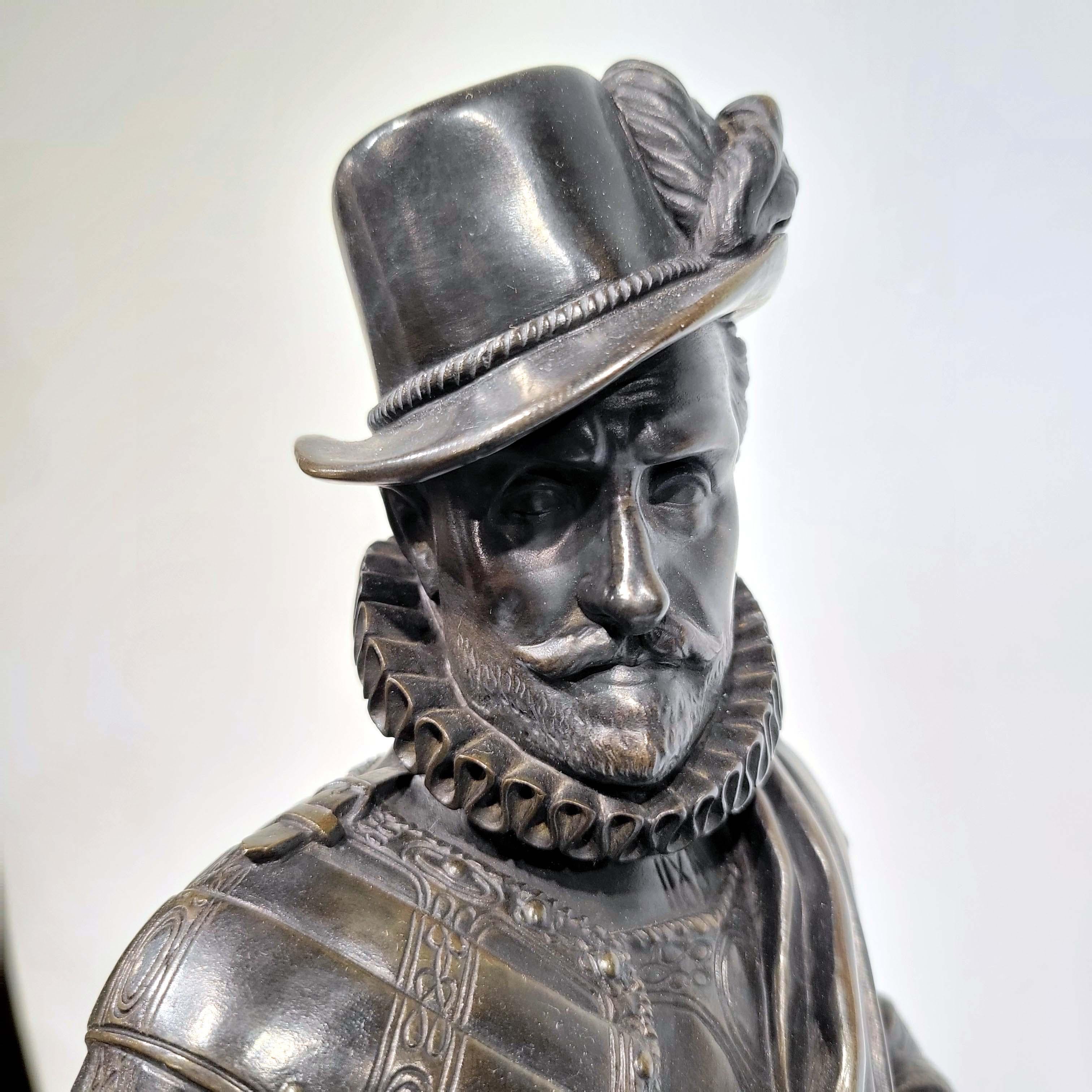 Alfred-Emilien O'hara, Comte De Nieuwerkerke Equestrian Bronze For Sale 1
