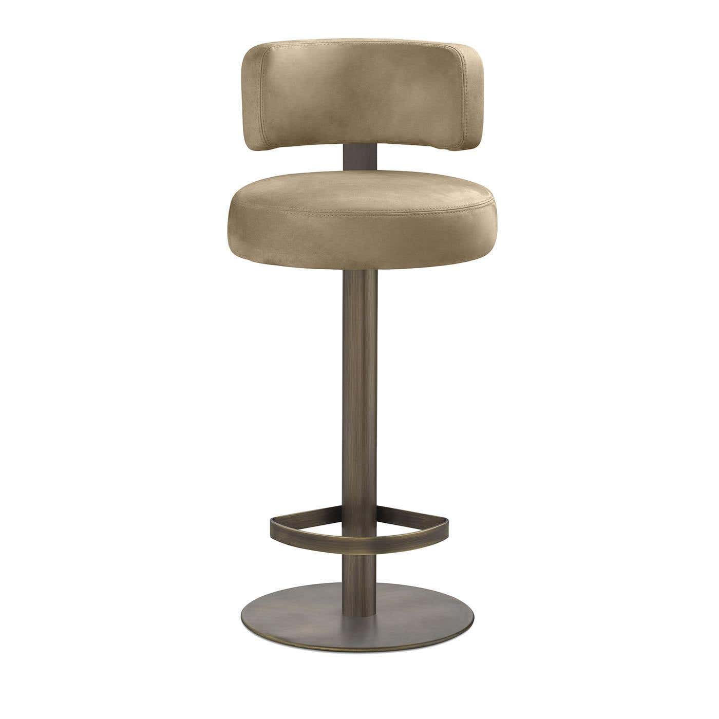 Alfred fixed Bar Stool For Sale at 1stDibs