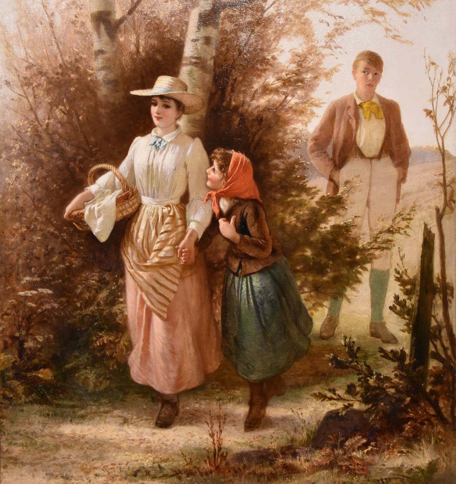 Oil Painting by Alfred Fowler Patten 