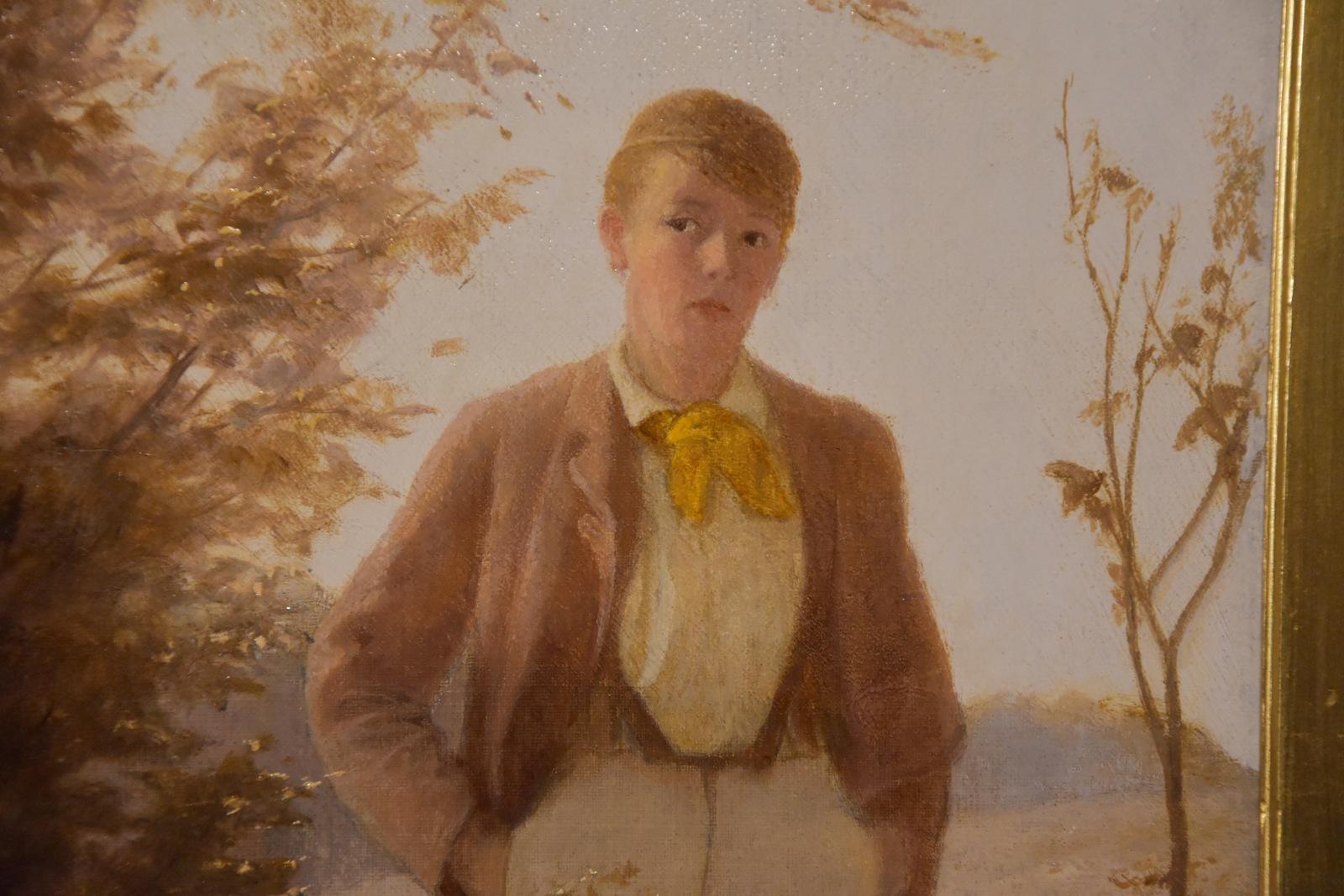 Oil Painting by Alfred Fowler Patten 