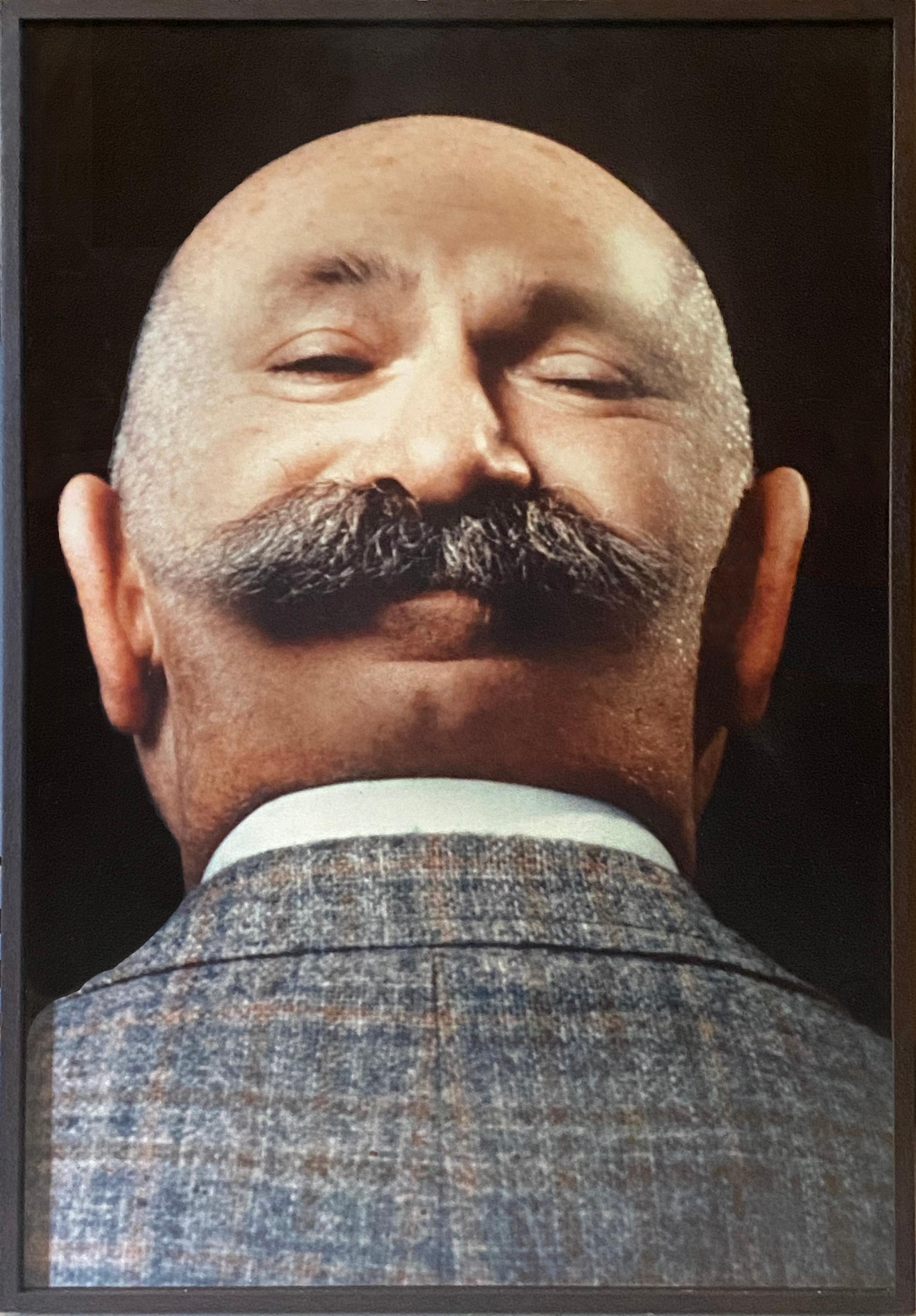 Alfred Gescheidt Portrait Photograph - Mustache Man