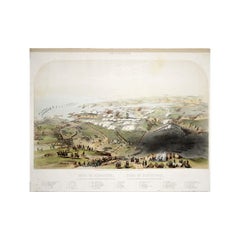1854 engraving by Alfred Guesdon - Siege of Sevastopol - Crimean War