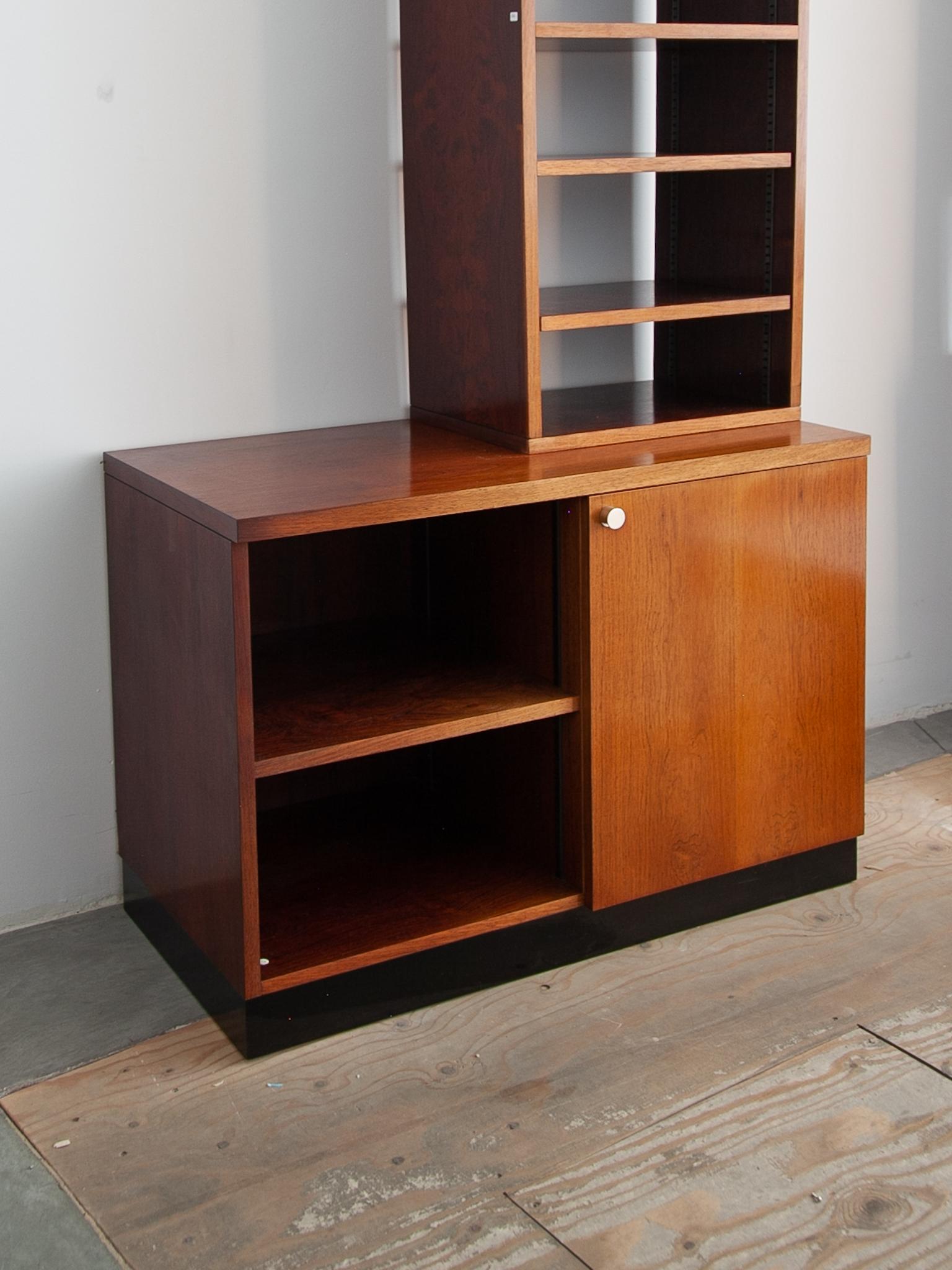 Alfred Hendrickx Cabinet, Sideboard with Top Book Shelves, 1958 for Belform In Good Condition For Sale In Antwerp, BE