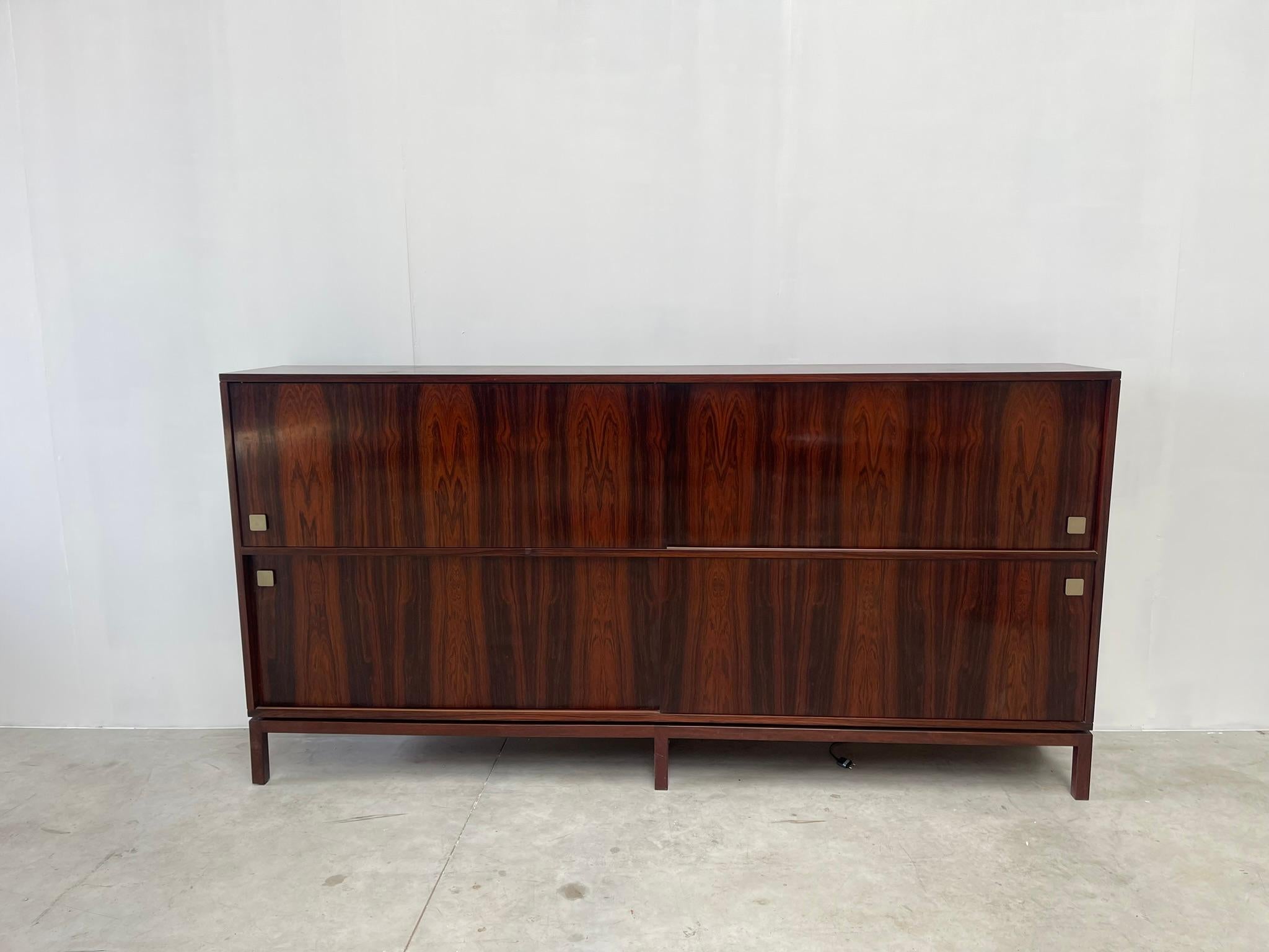 Mid-Century Modern Alfred Hendrickx for Belform highboard, 1960s For Sale
