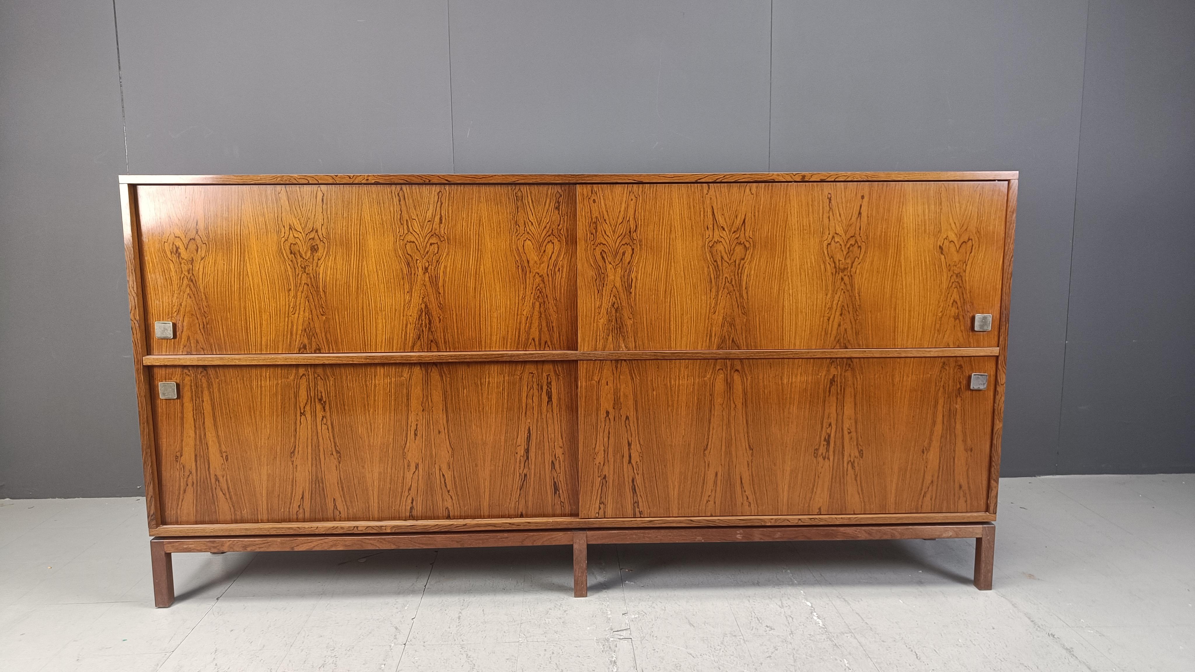 Alfred Hendrickx for Belform highboard, 1960s In Good Condition For Sale In Leuven, Vlaams Gewest