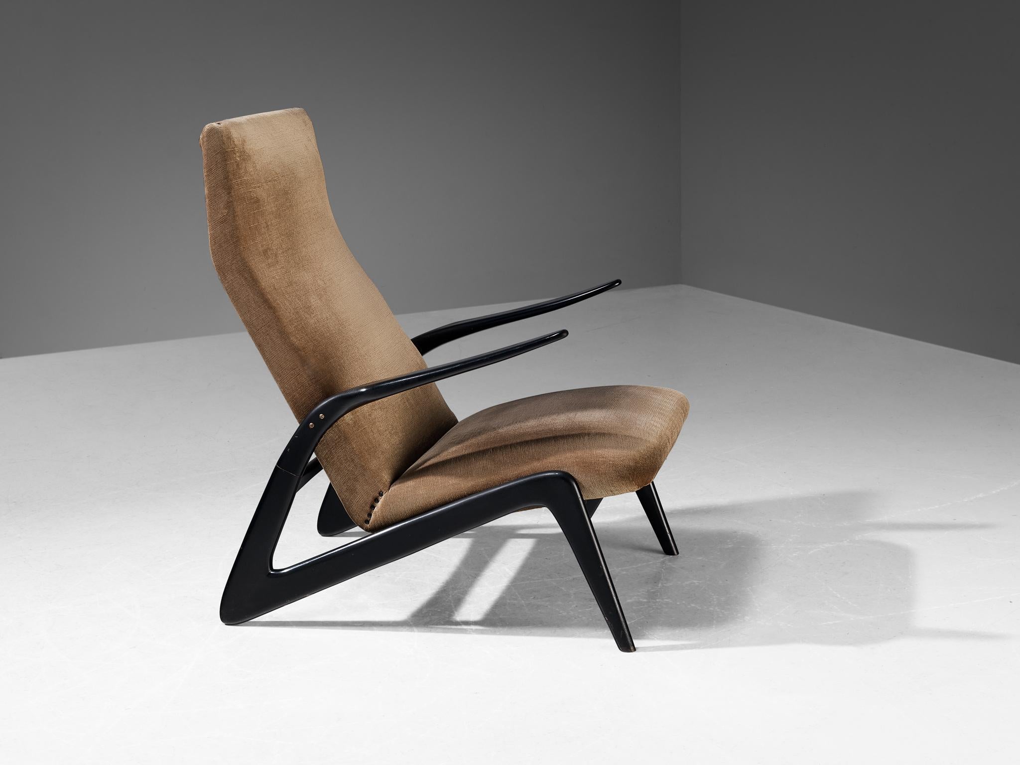 Alfred Hendrickx for Belform Pair of Lounge Chairs  2