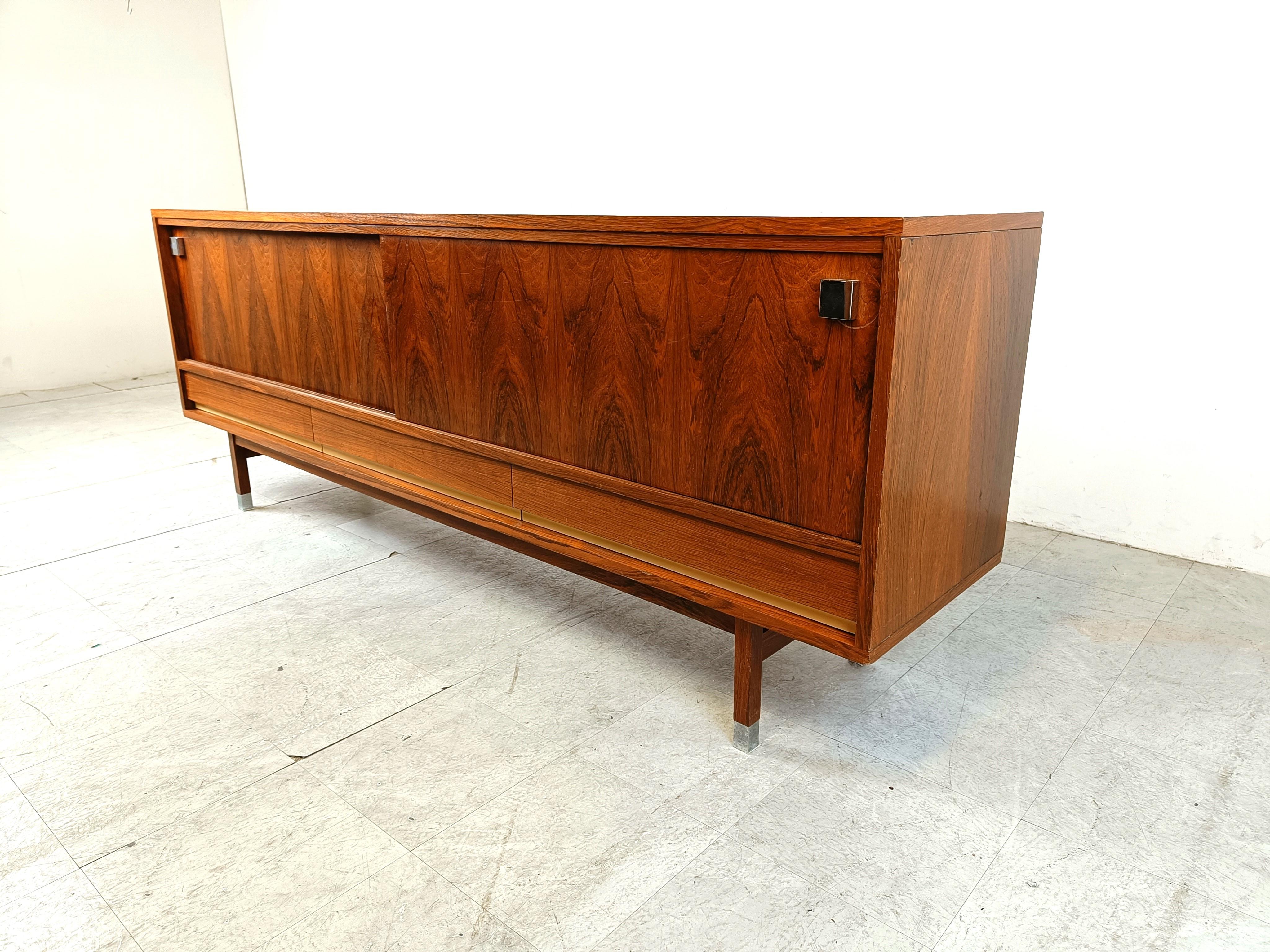 Wood Alfred Hendrickx for Belform sideboard, 1960s For Sale