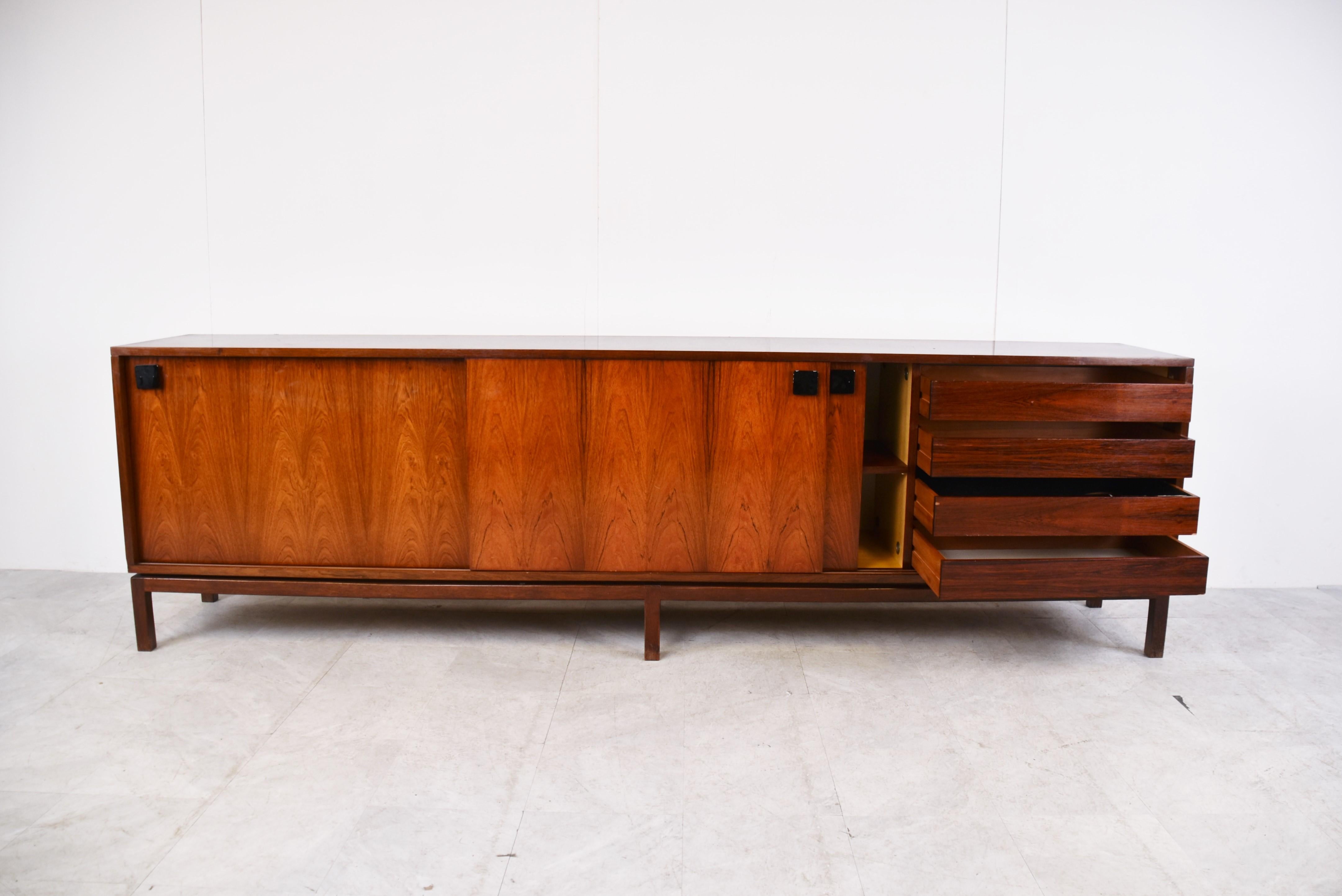 Alfred Hendrickx for Belform xxl sideboard - Model 440, 1960s In Good Condition In HEVERLEE, BE