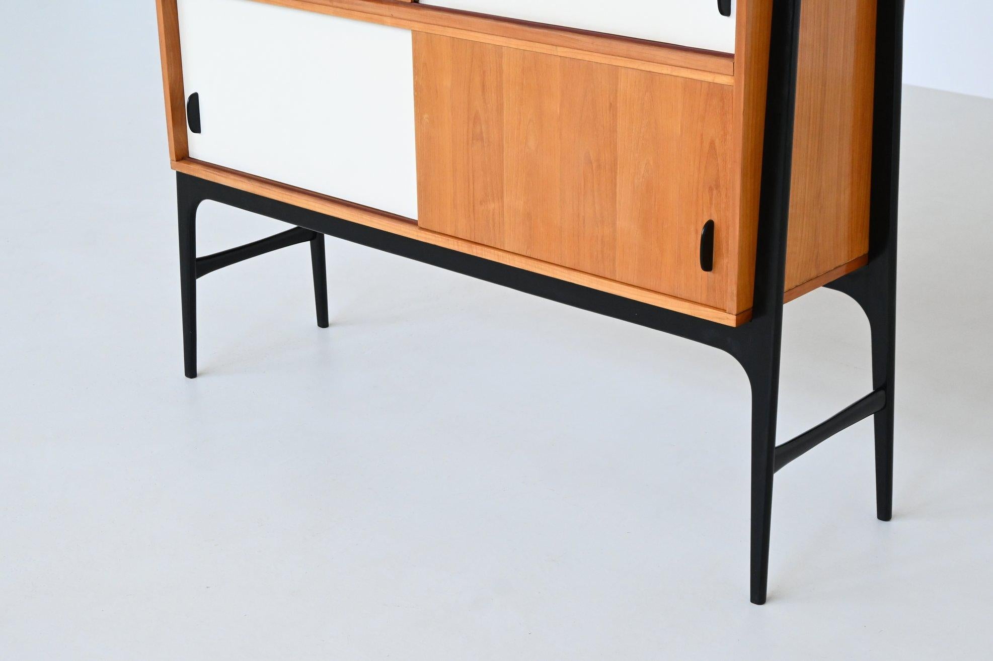 Tablero alto Alfred Hendrickx de haya Belform Bélgica 1958 en Bueno estado para la venta en Etten-Leur, NL