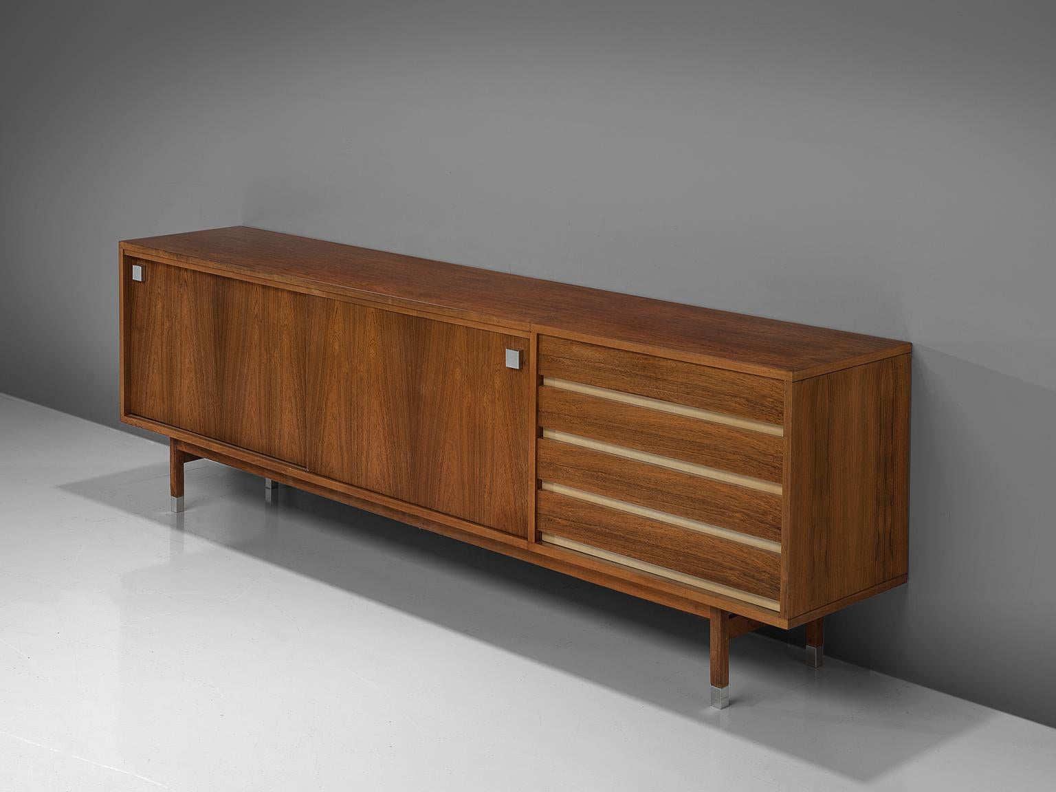 Mid-Century Modern Alfred Hendrickx Large Sideboard in Rosewood, 1960s