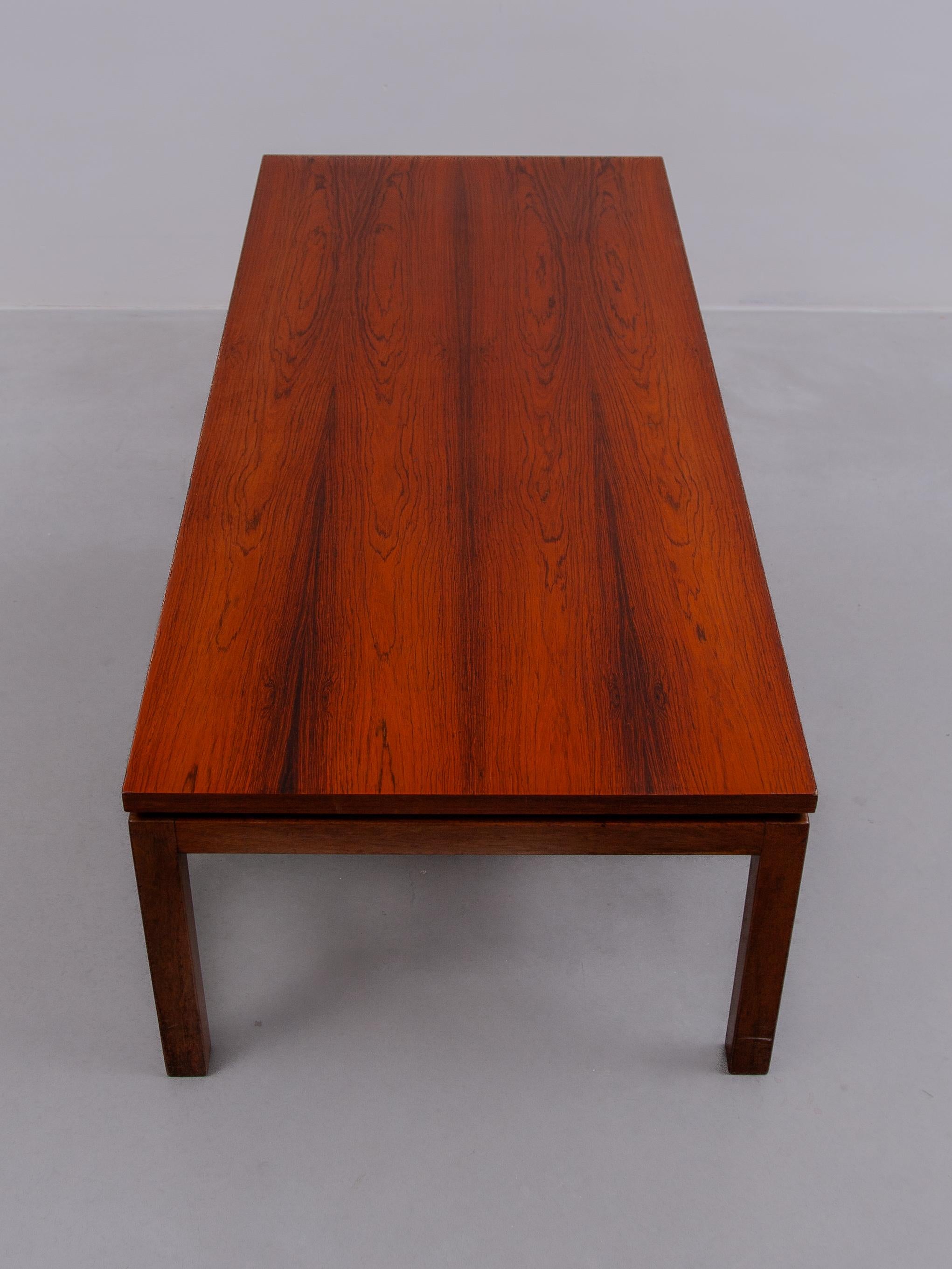 Alfred Hendrickx Midcentury Modern Rectangular Coffee Table, 1960s For Sale 2