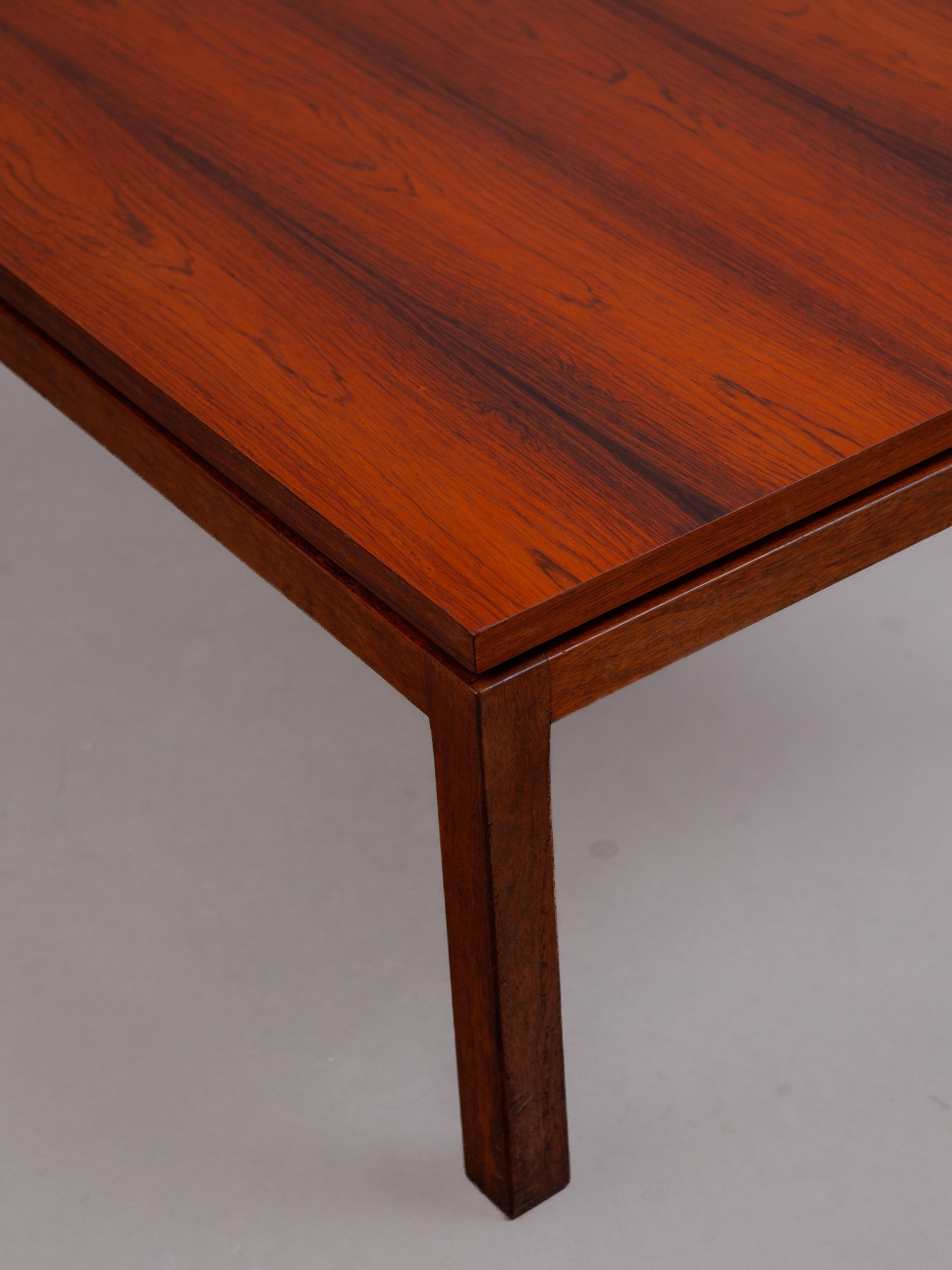 Alfred Hendrickx Midcentury Modern Rectangular Coffee Table, 1960s For Sale 1