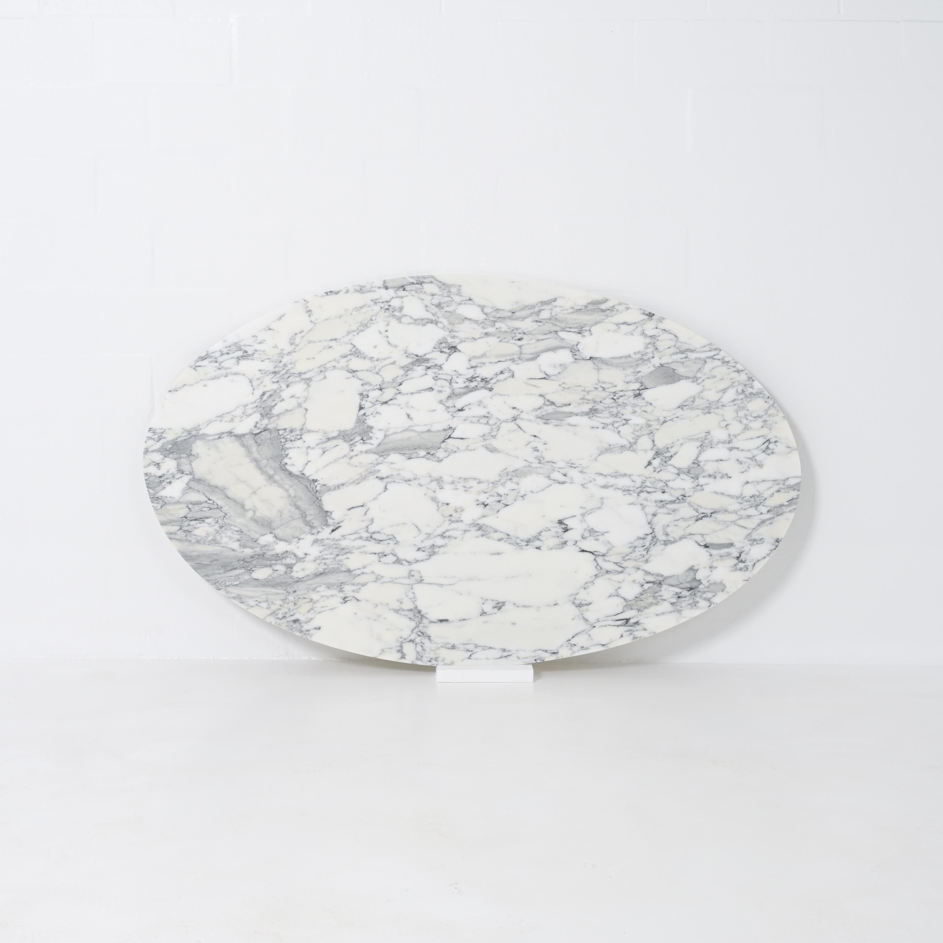 Alfred Hendrickx Oval Dining Table Marble top en vente 11