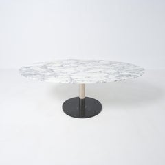 Alfred Hendrickx Oval Dining Table Marble top