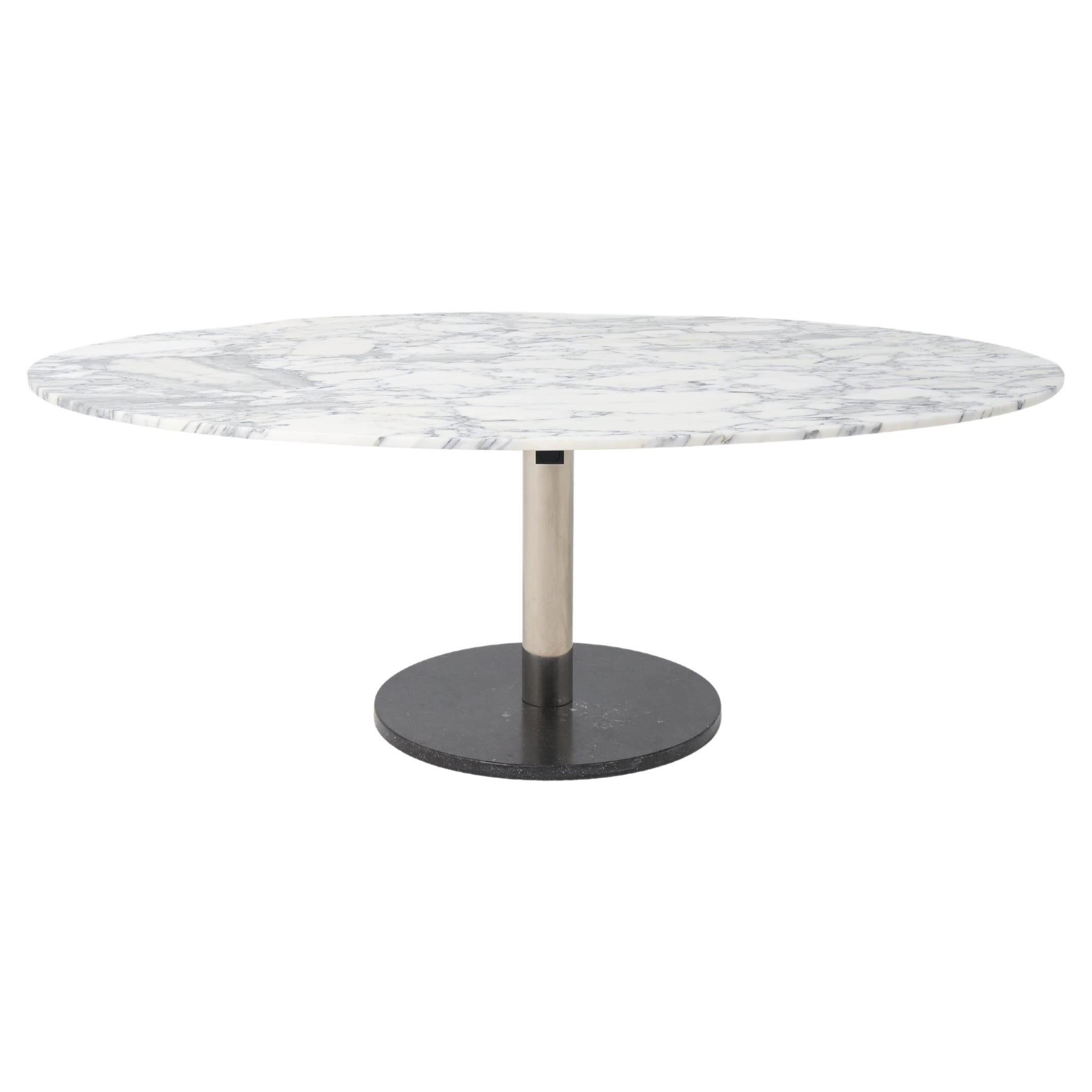 Alfred Hendrickx Oval Dining Table Marble top