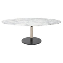 Alfred Hendrickx Oval Dining Table Marble top