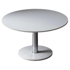Retro Alfred Hendrickx Dining Table with Marble Foot for Belform, Belgian design, 
60s