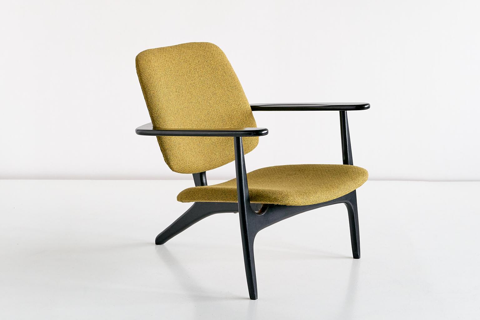 Mid-Century Modern Alfred Hendrickx S3 Armchair, Belgium, 1958