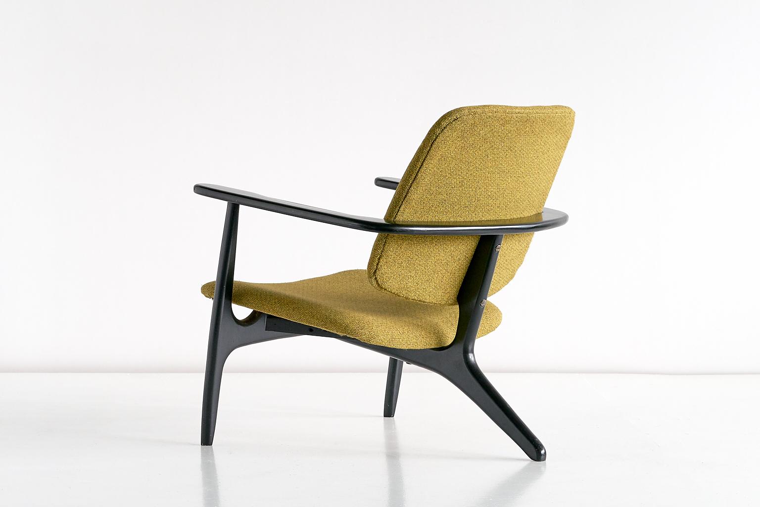 Mid-20th Century Alfred Hendrickx S3 Armchair, Belgium, 1958