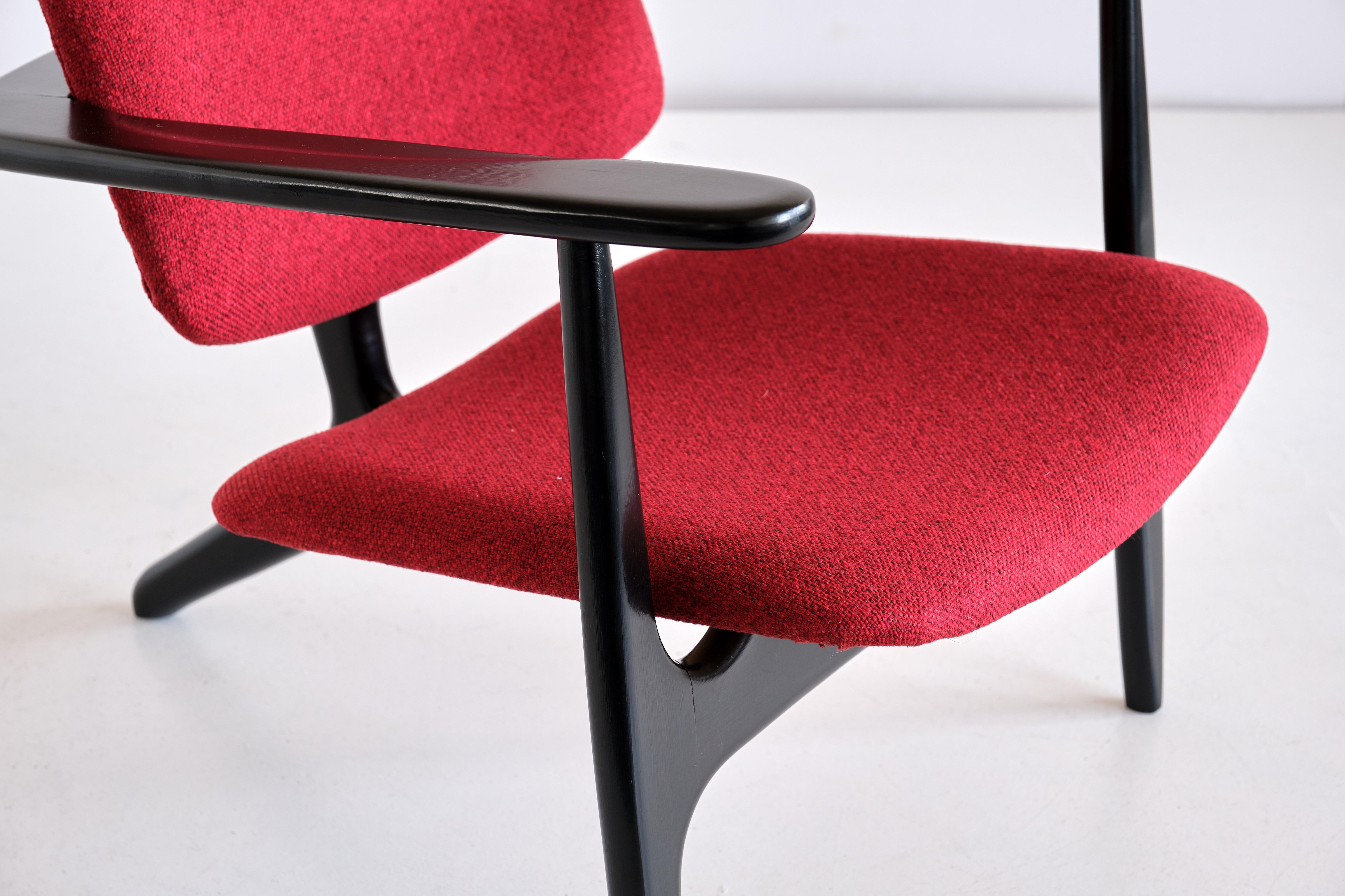 Alfred Hendrickx Sillón S3 Diseñado para Sabena Airlines, Bélgica, 1958 Belga en venta