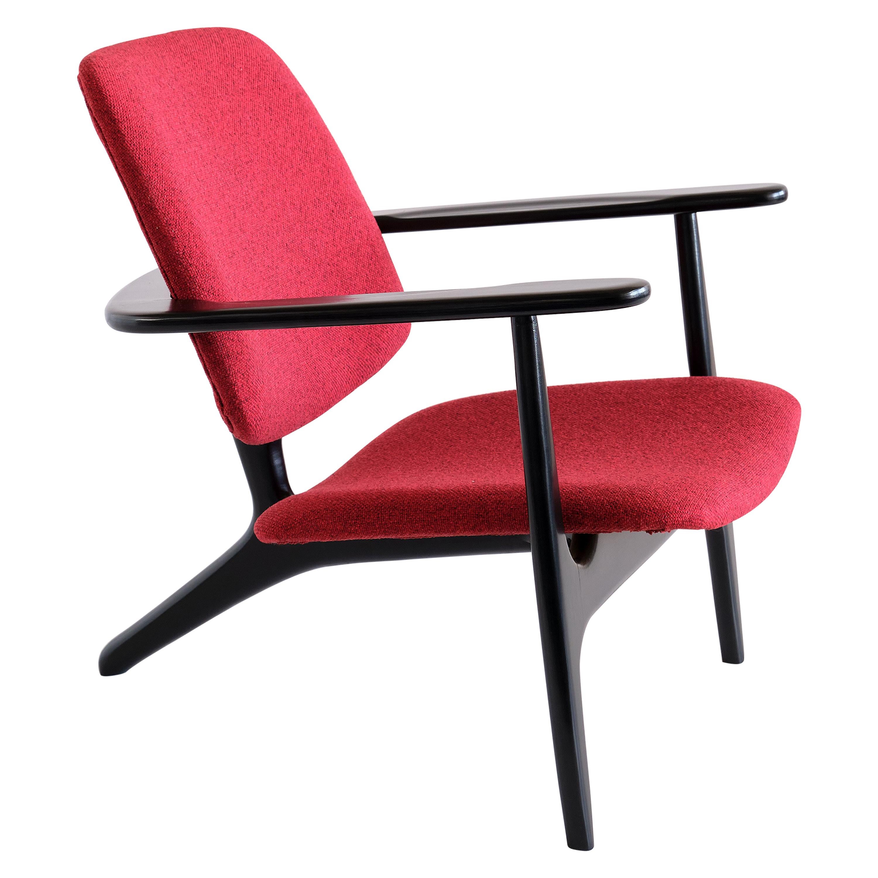 Alfred Hendrickx S3 Armchair Designed for Sabena Airlines, Belgium, 1958 For Sale