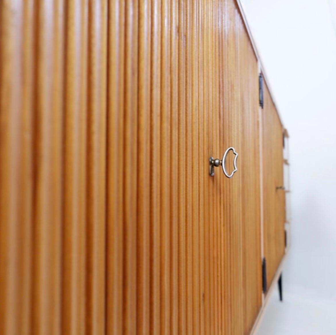 Alfred Hendrickx Sideboard with four doors and four drawers (c.1956) For Sale 7