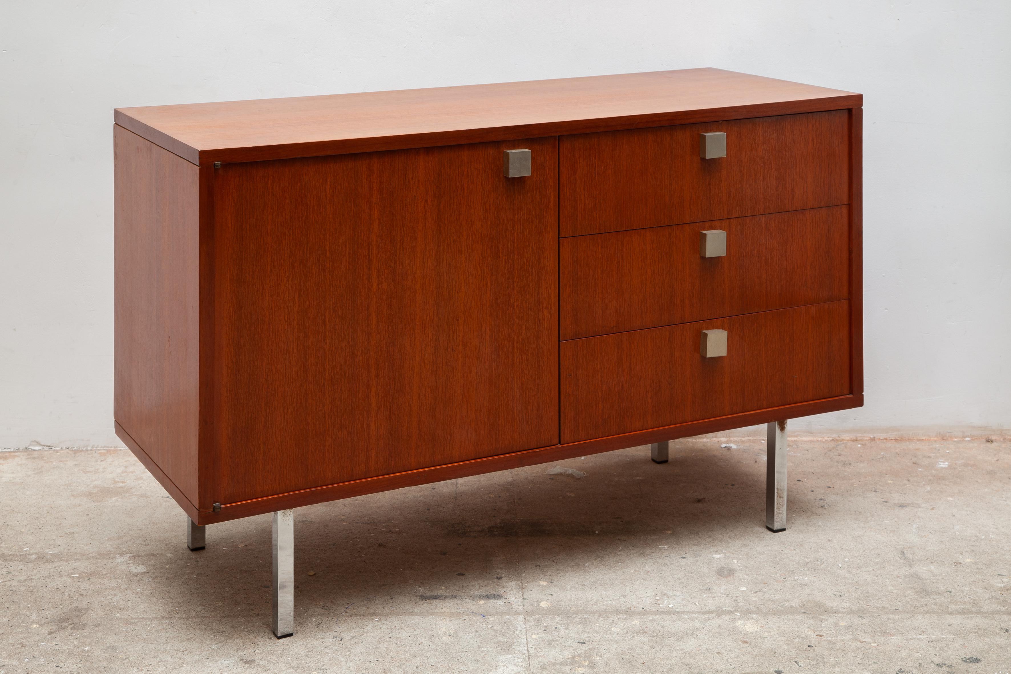 Hand-Crafted Alfred Hendrickx Small Sideboard for Belform, Belgium Design