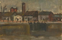 William Henry Robinson Thornton NEAC (1863-1939) - 1929 Öl, in Hochglanz