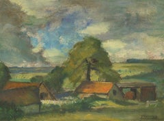 William Henry Robinson Thornton NEAC (1863-1939) - Öl, Ansicht einer ländlichen Landschaft