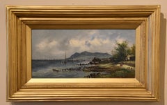 Oil Painting by Alfred Henry Vickers "Near the Mull of Kintyre"
