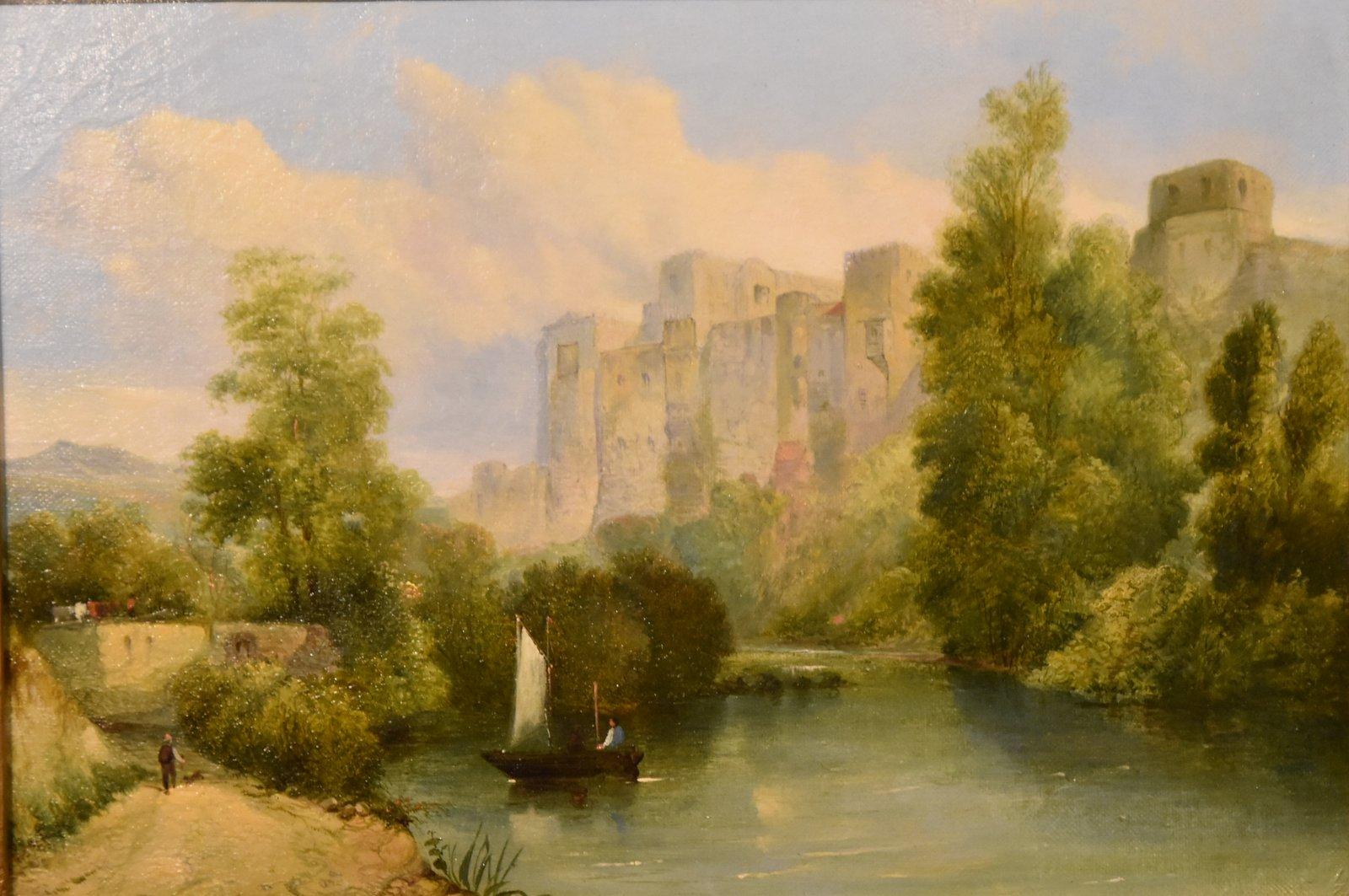 Oil Painting Pair by Alfred Henry Vickers 
