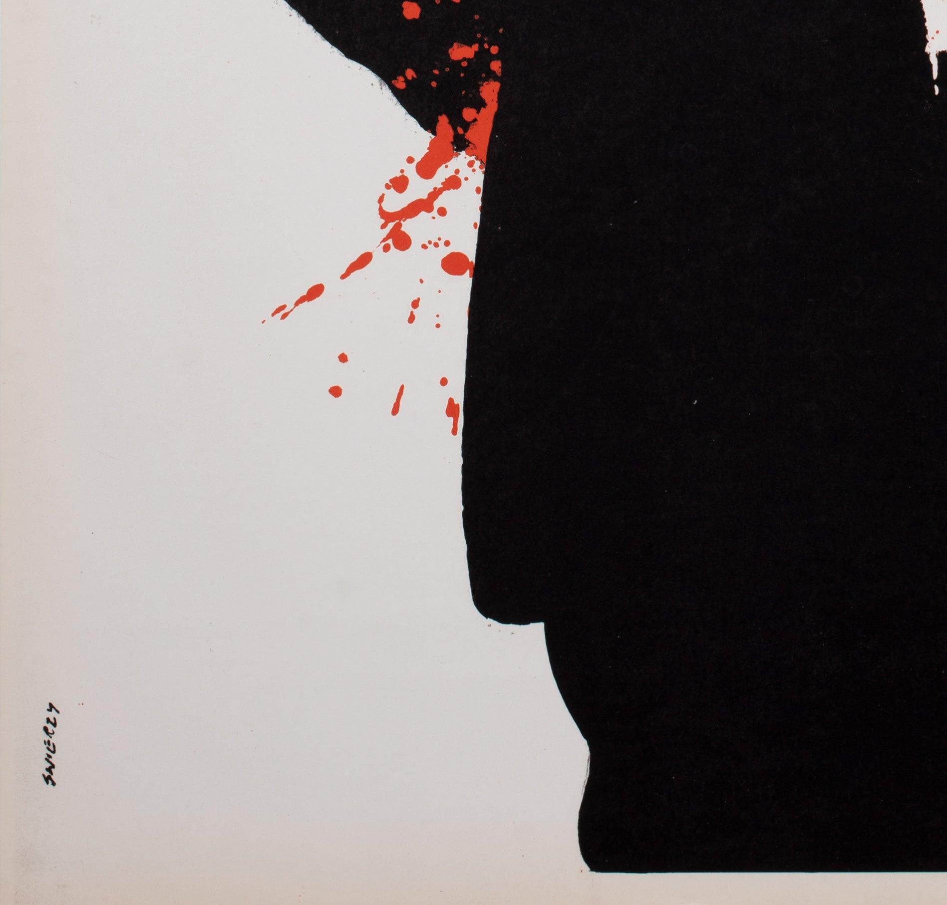 Alfred Hitchcock 1988 Film Festival Polish B1 Poster, Waldemar Swierzy en vente 1
