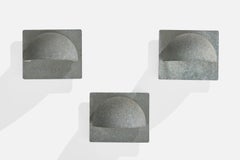 Alfred Homann, Wandleuchten, Galvanisierter Stahl, Dänemark, 1990er Jahre