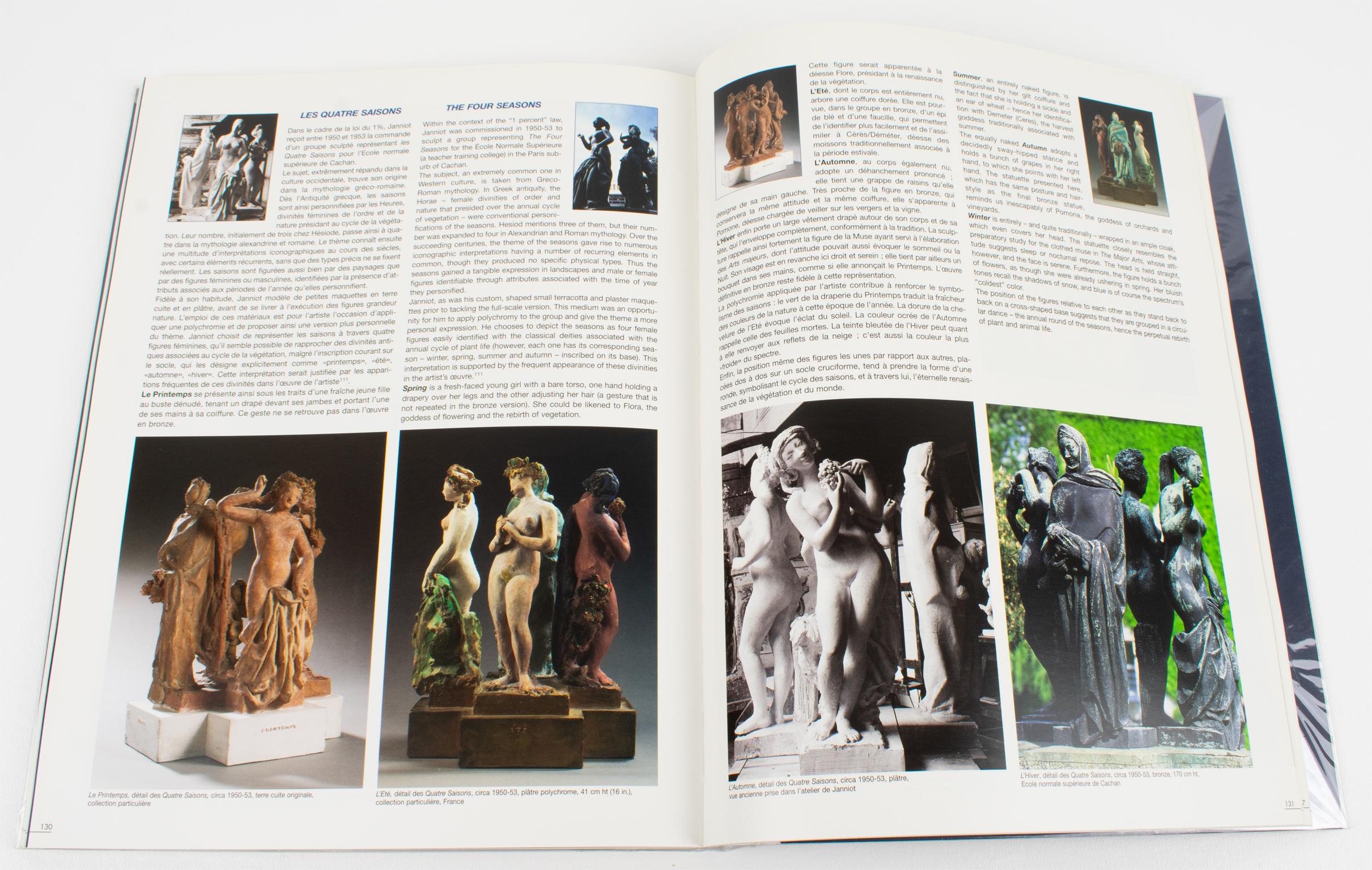 Livre français-anglais de M. Giraud intitulé Alfred Janniot, Mythology and Modern Discourse en vente 1